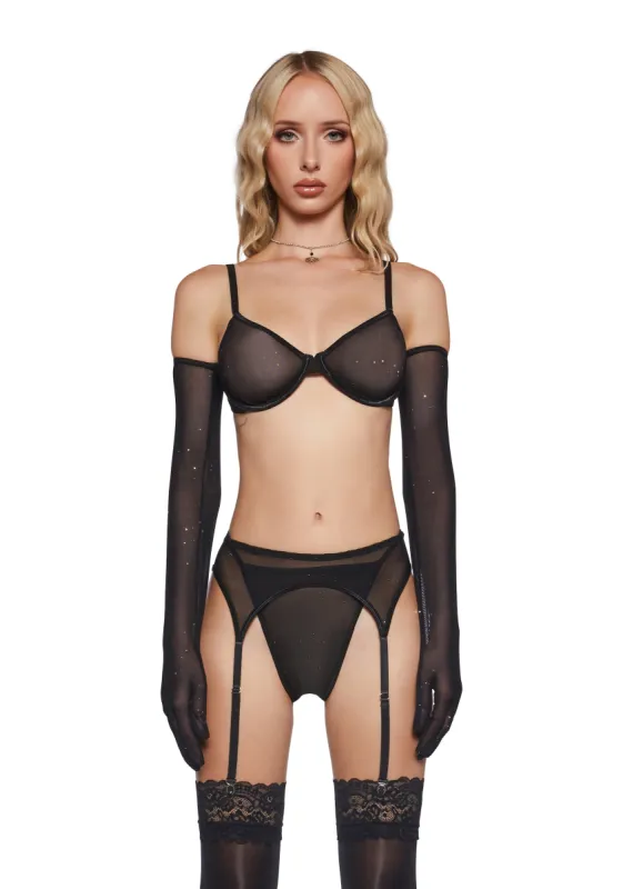 Leftover Magic Lingerie Set sold by Dolls Kill