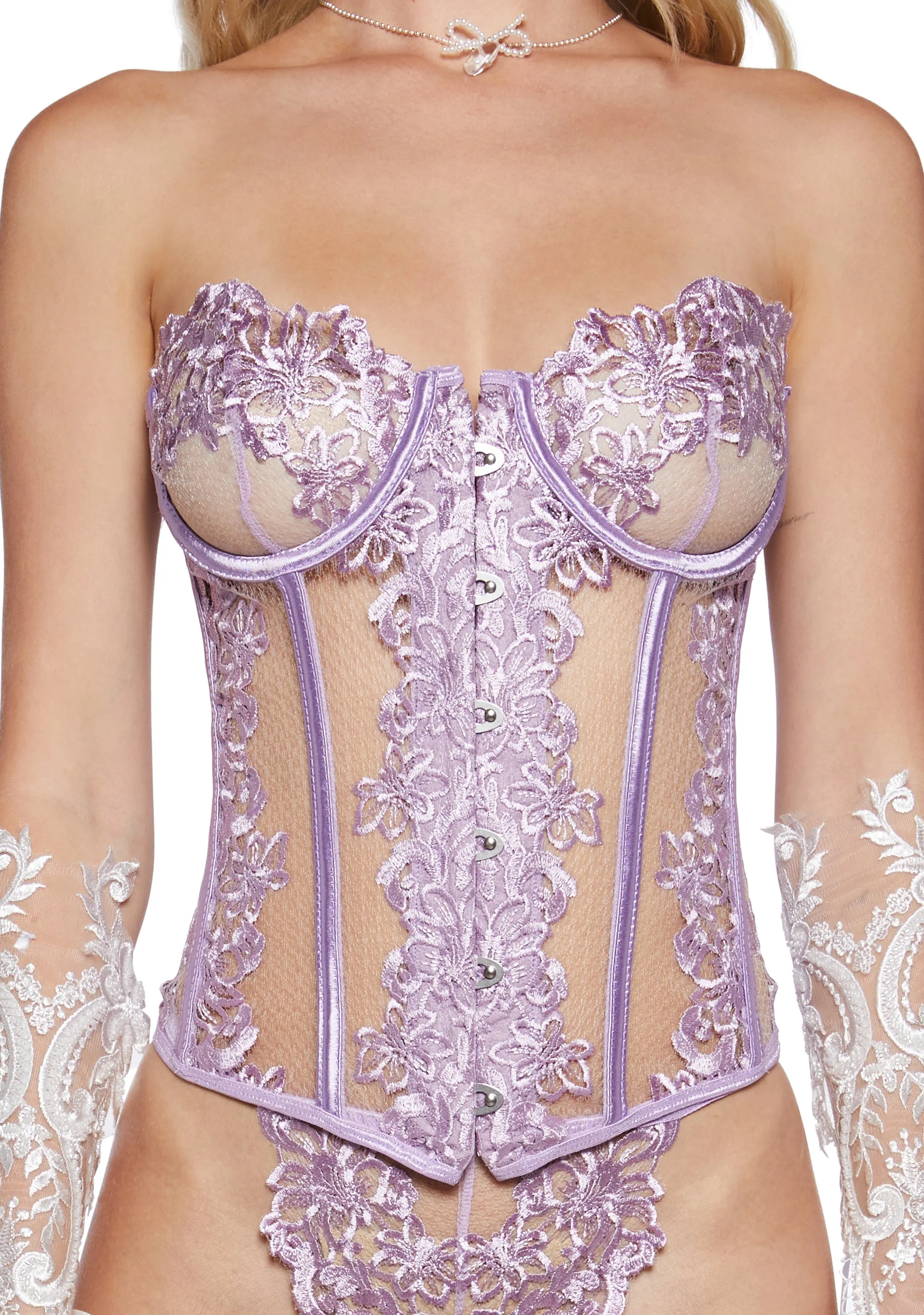 Palace Bedchamber Lingerie Set sold by Dolls Kill product image thumbnail 5