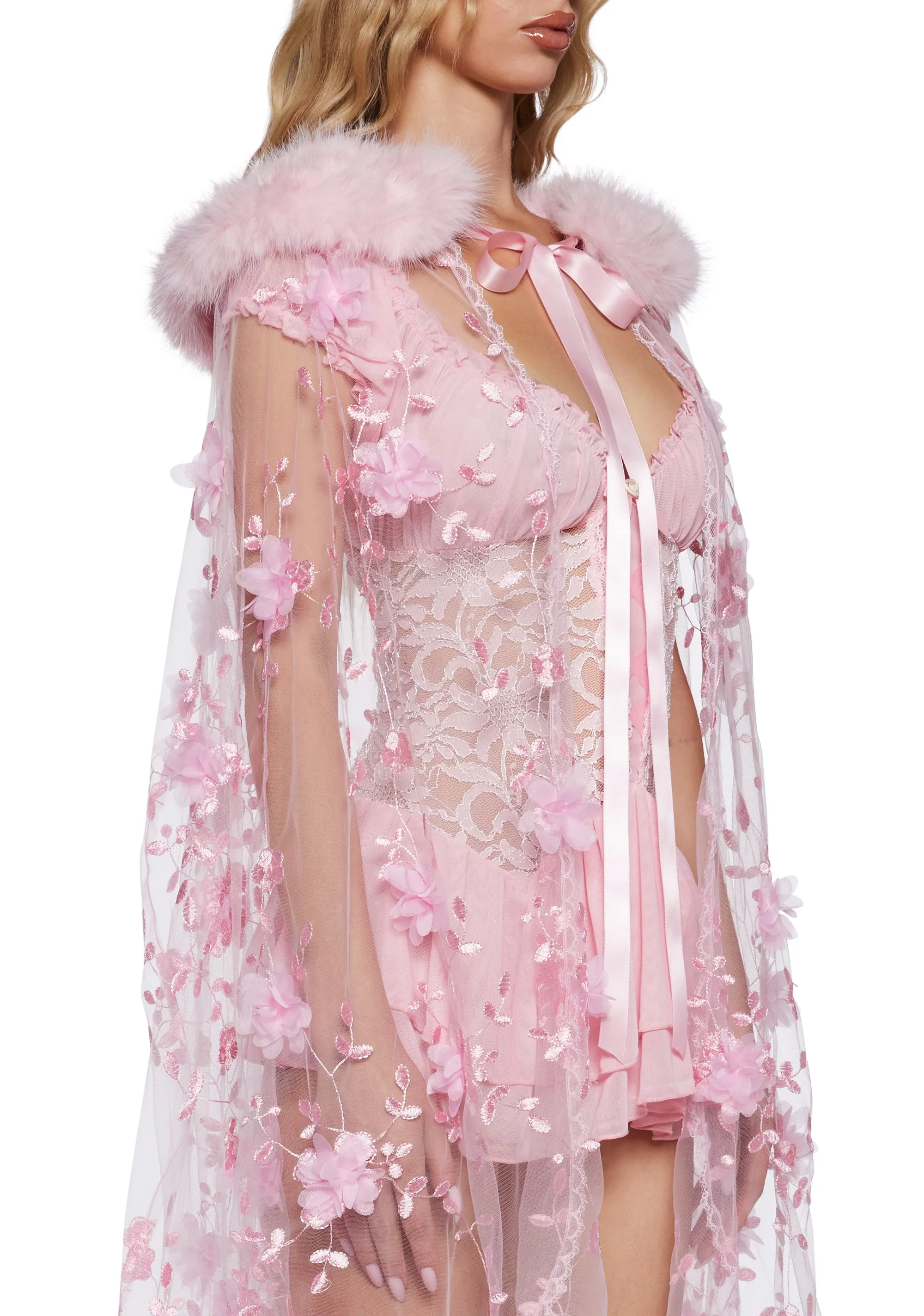 Noble Reign Floral Cape sold by Dolls Kill product image thumbnail 2