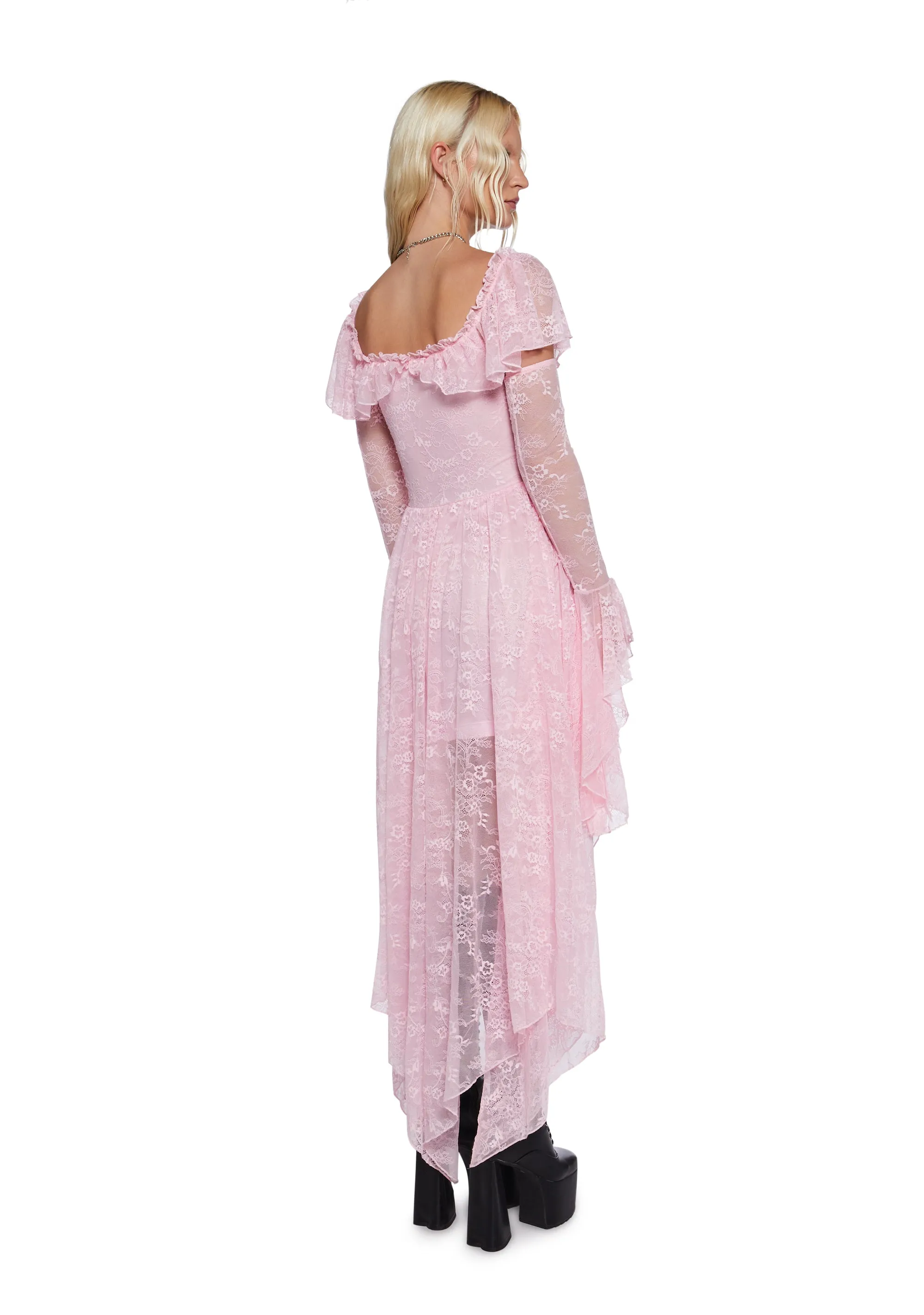 Ruled By Love High-Low Maxi Dress sold by Dolls Kill product image thumbnail 4