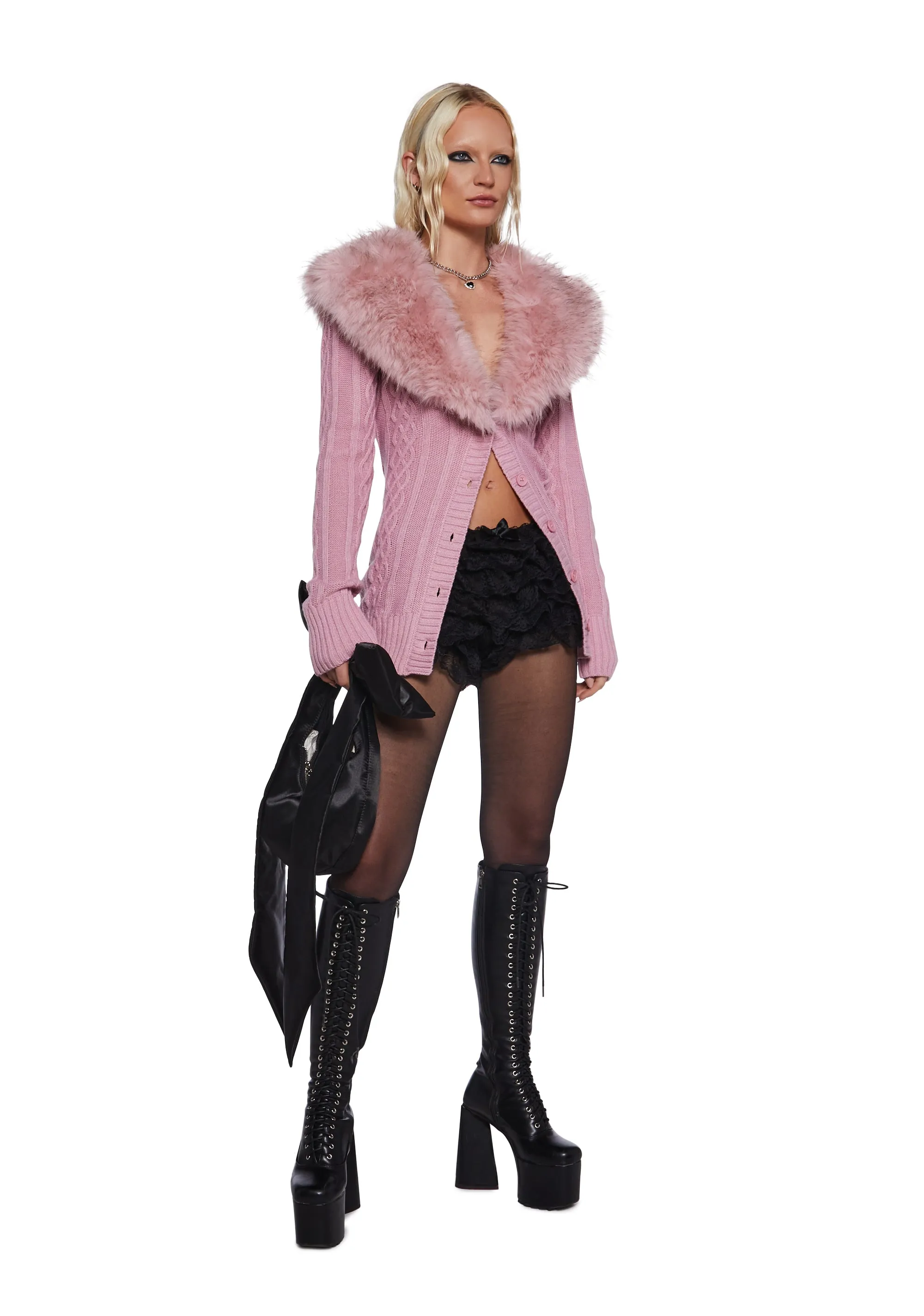 Your Own Queen Knit Jacket sold by Dolls Kill product image thumbnail 2