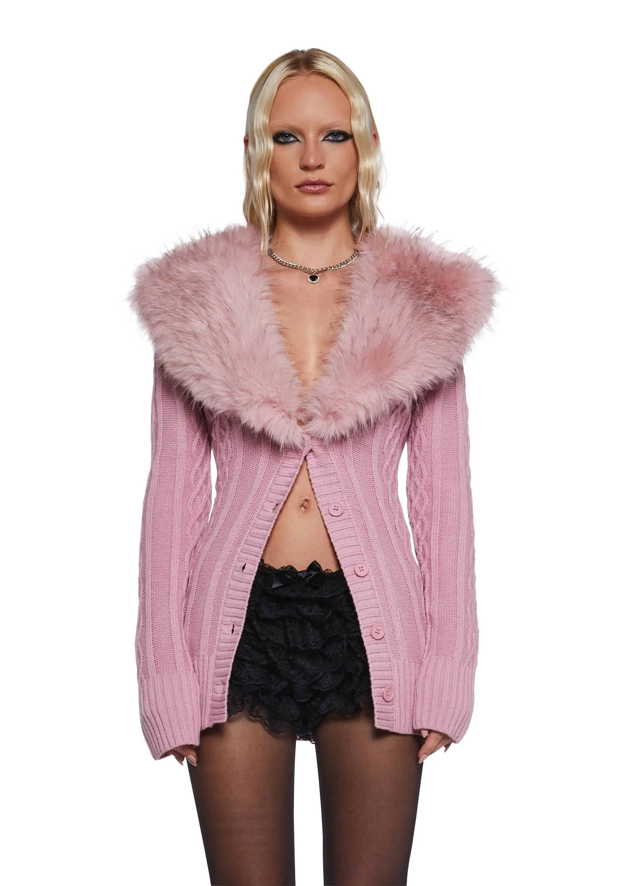 Your Own Queen Knit Jacket sold by Dolls Kill product image thumbnail 4