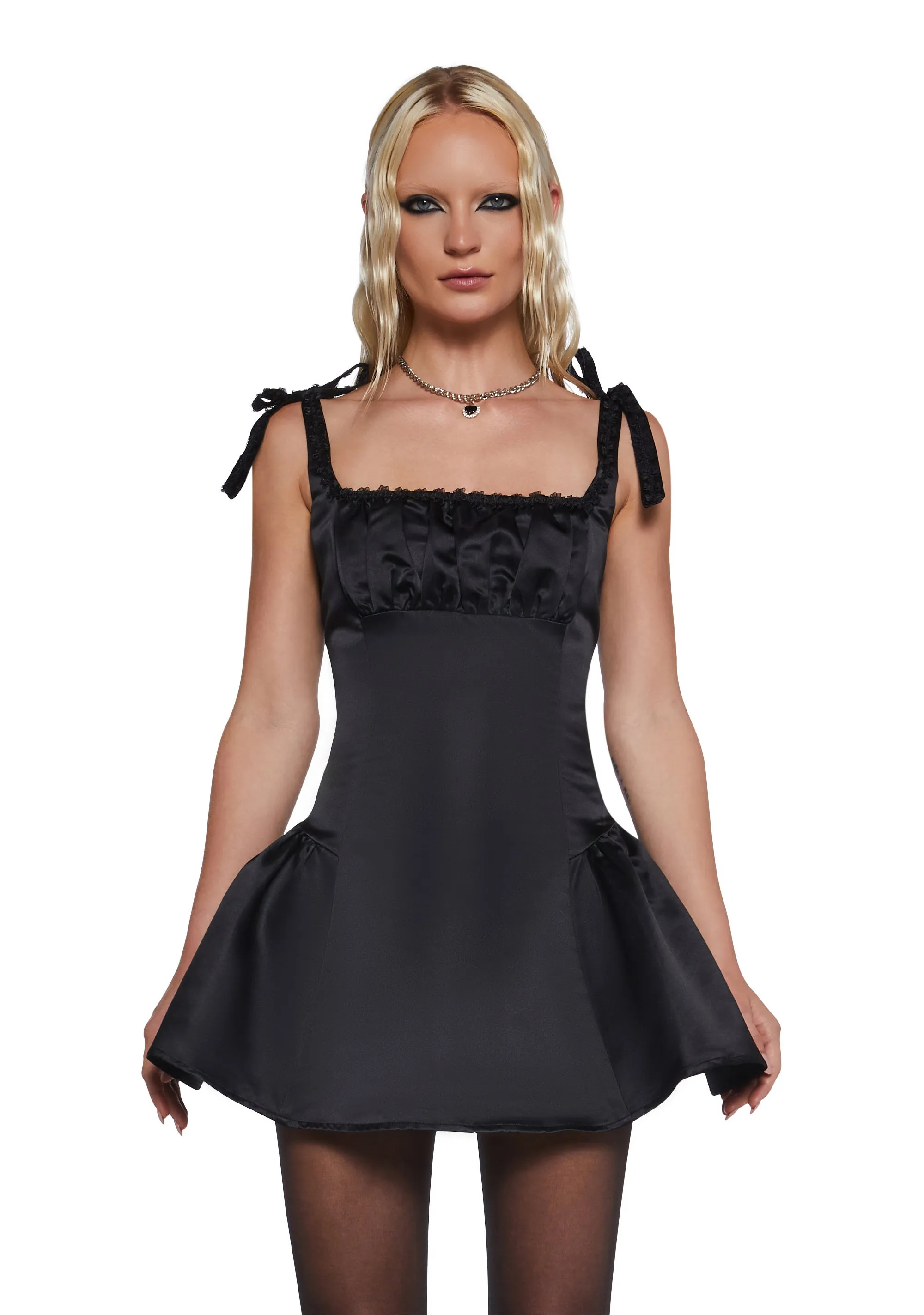 Mayfair Residence Mini Dress - Black sold by Dolls Kill