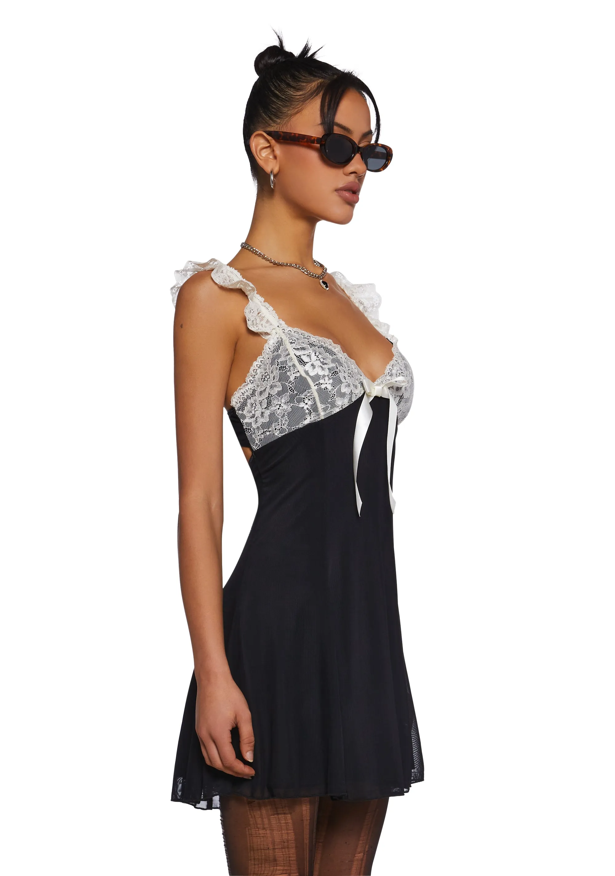 Double Date Mini Dress sold by Dolls Kill product image thumbnail 3