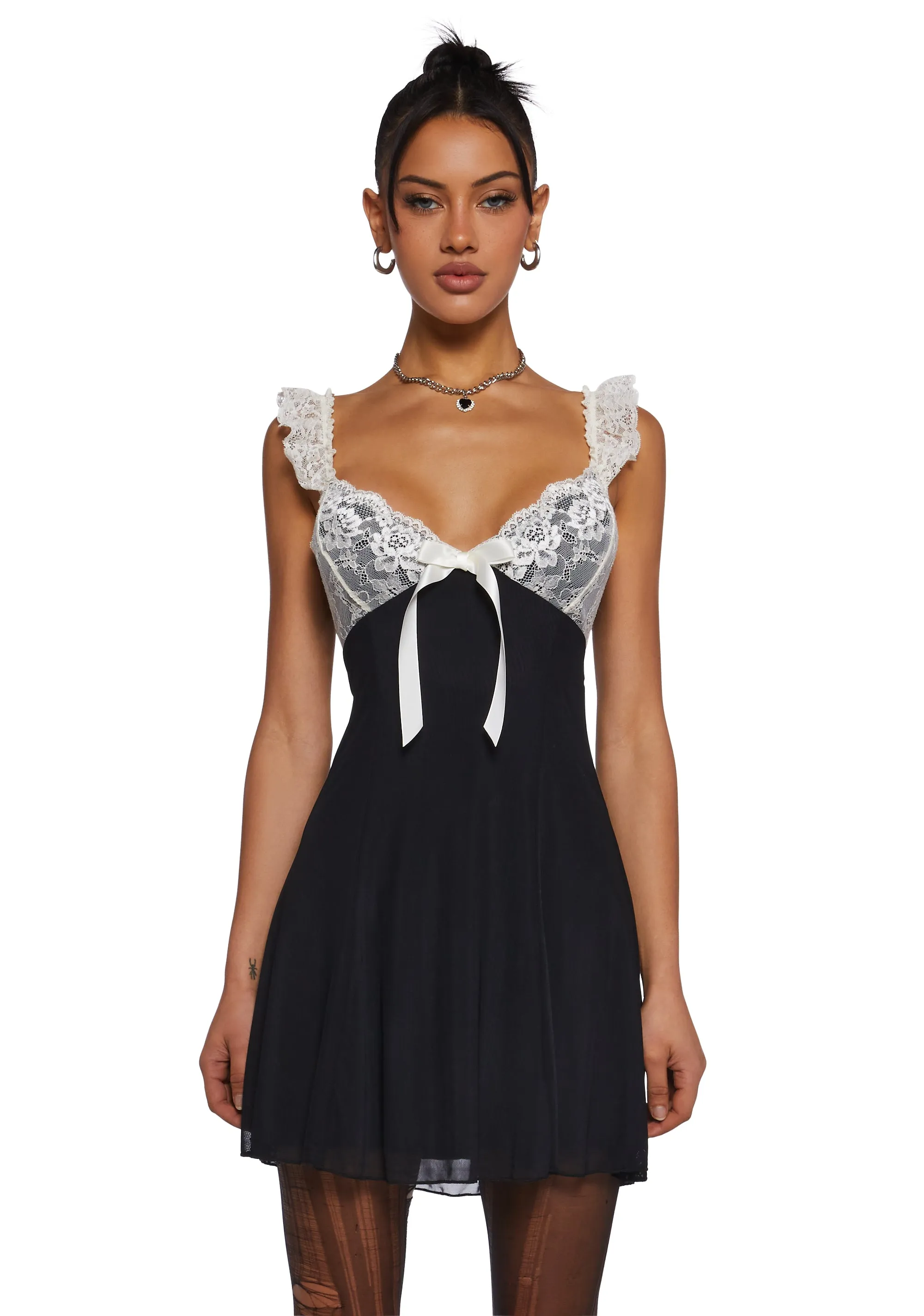 Double Date Mini Dress sold by Dolls Kill