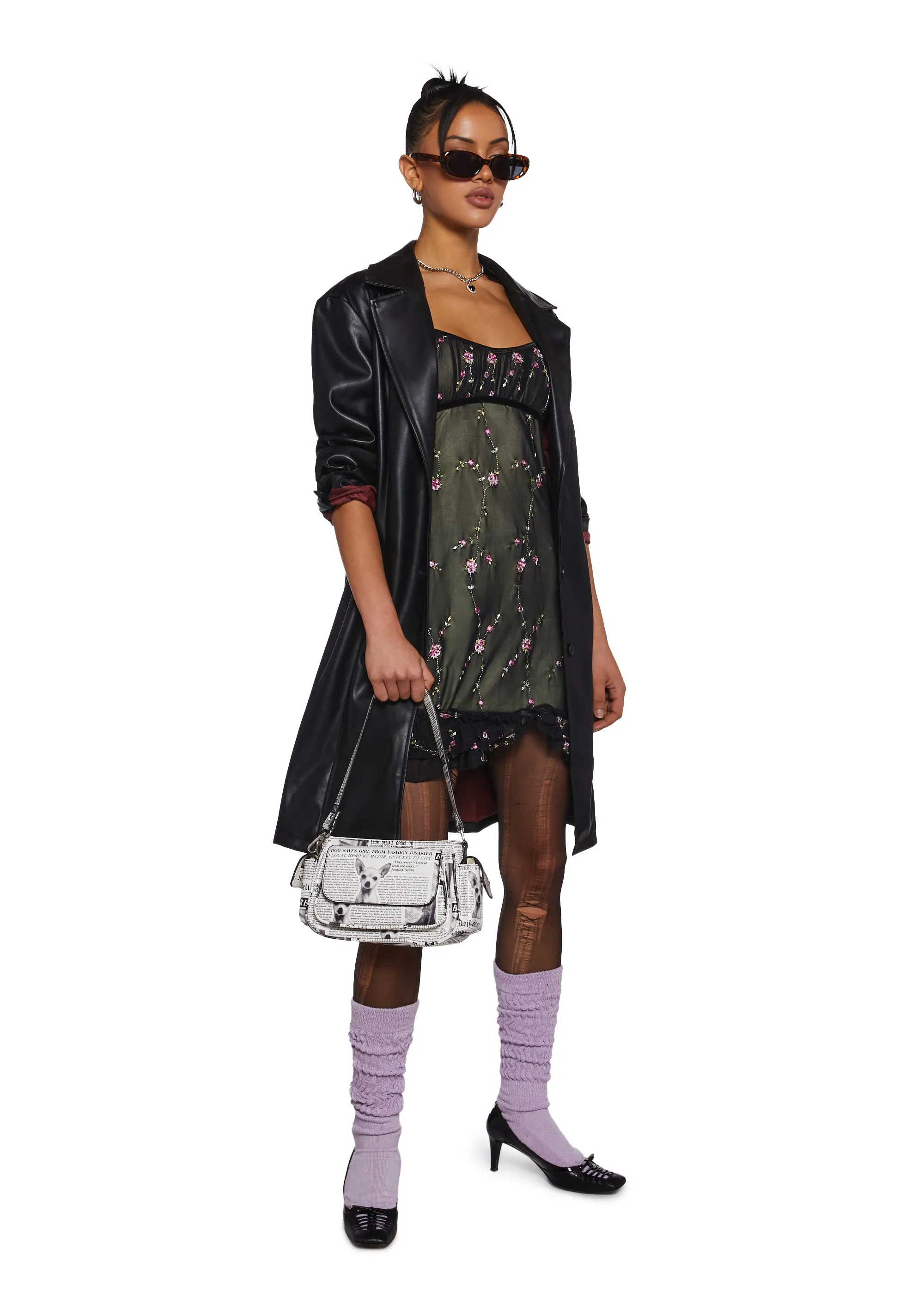 A Day In My Life Mini Dress sold by Dolls Kill product image thumbnail 2