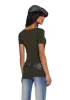 Sweet Rebellion Short Sleeve Top - Dark Green sold by Dolls Kill