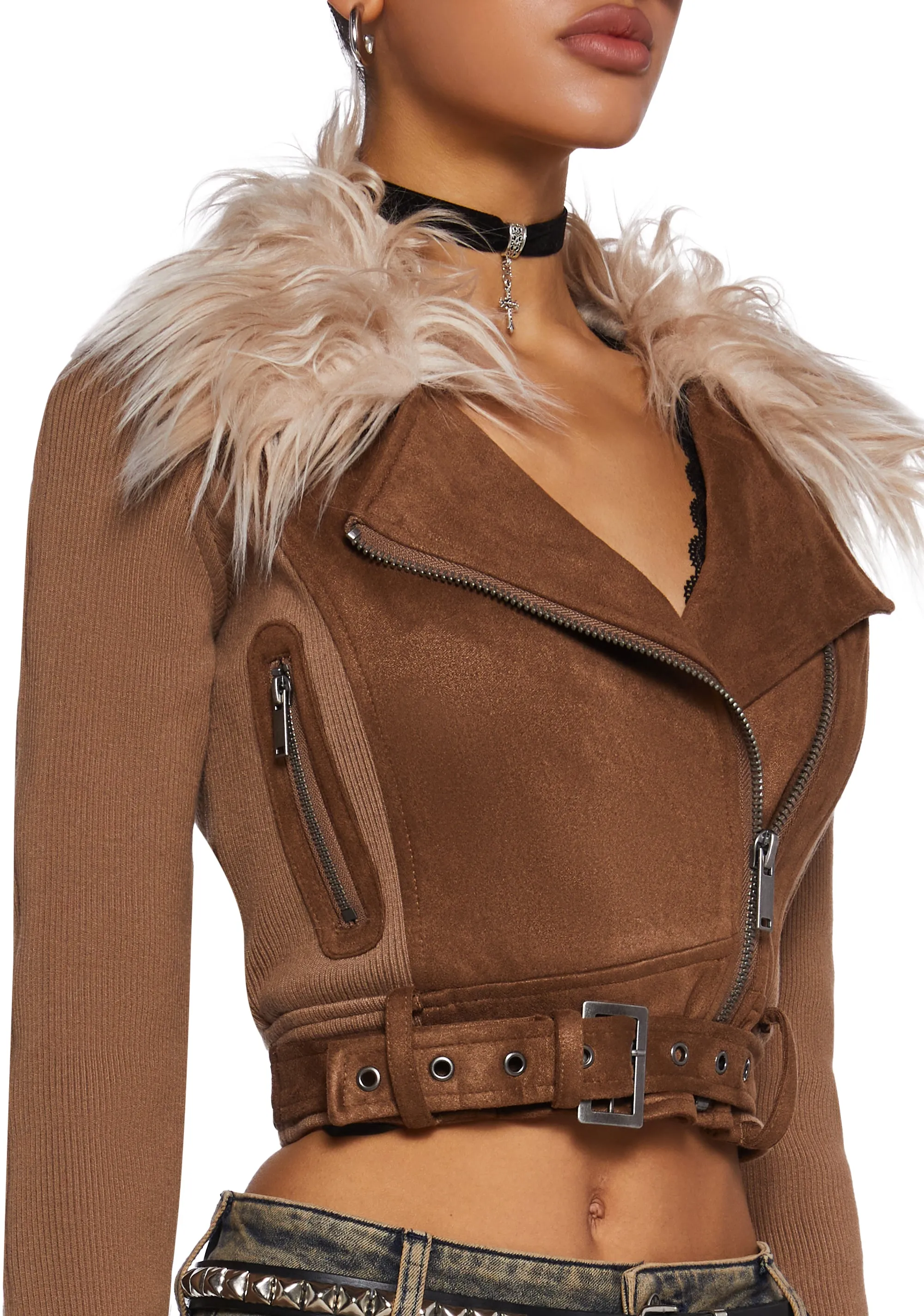 One True Pairing Moto Jacket sold by Dolls Kill product image thumbnail 5