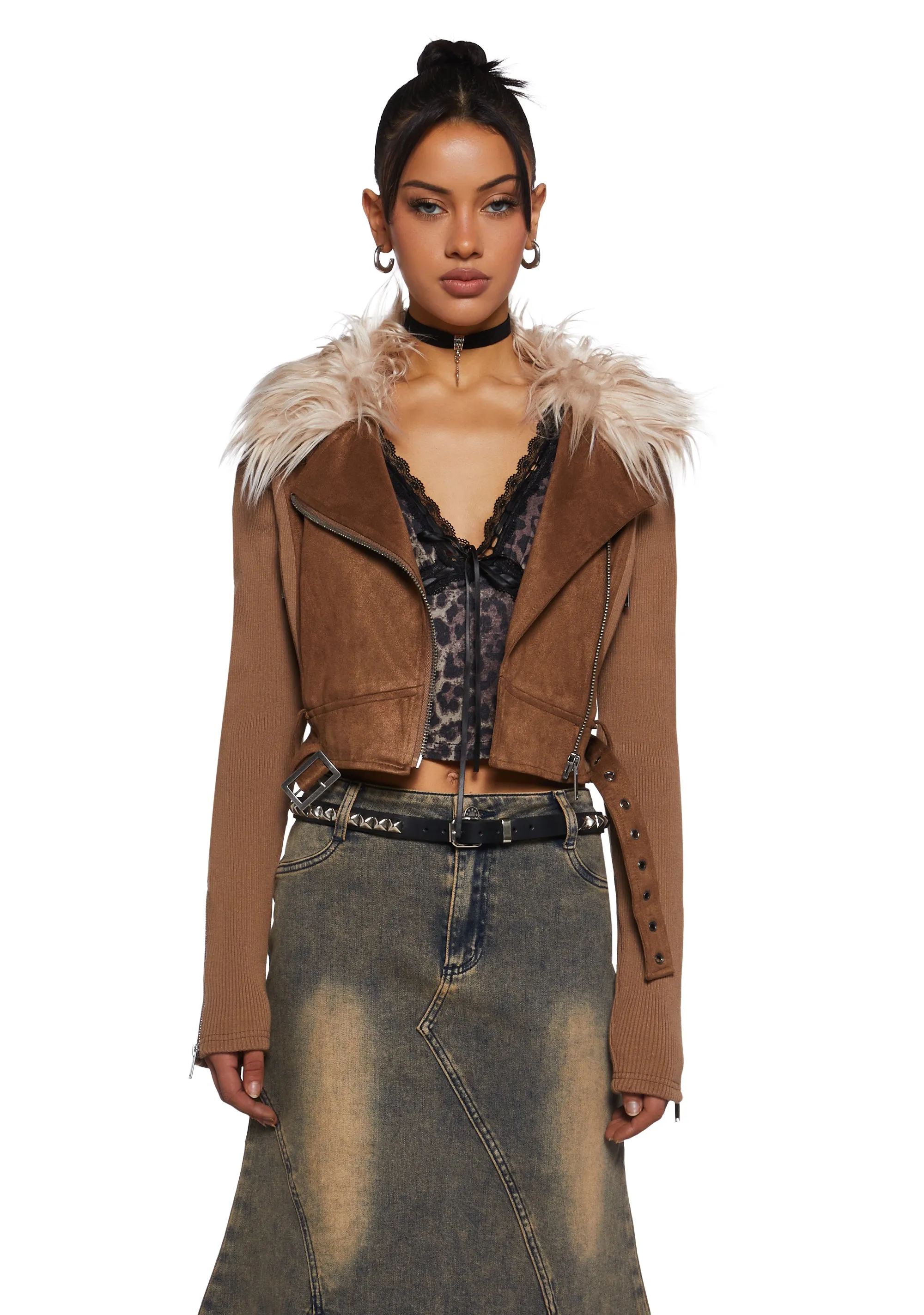 One True Pairing Moto Jacket sold by Dolls Kill