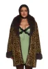 Wild Aura Faux Fur Coat sold by Dolls Kill