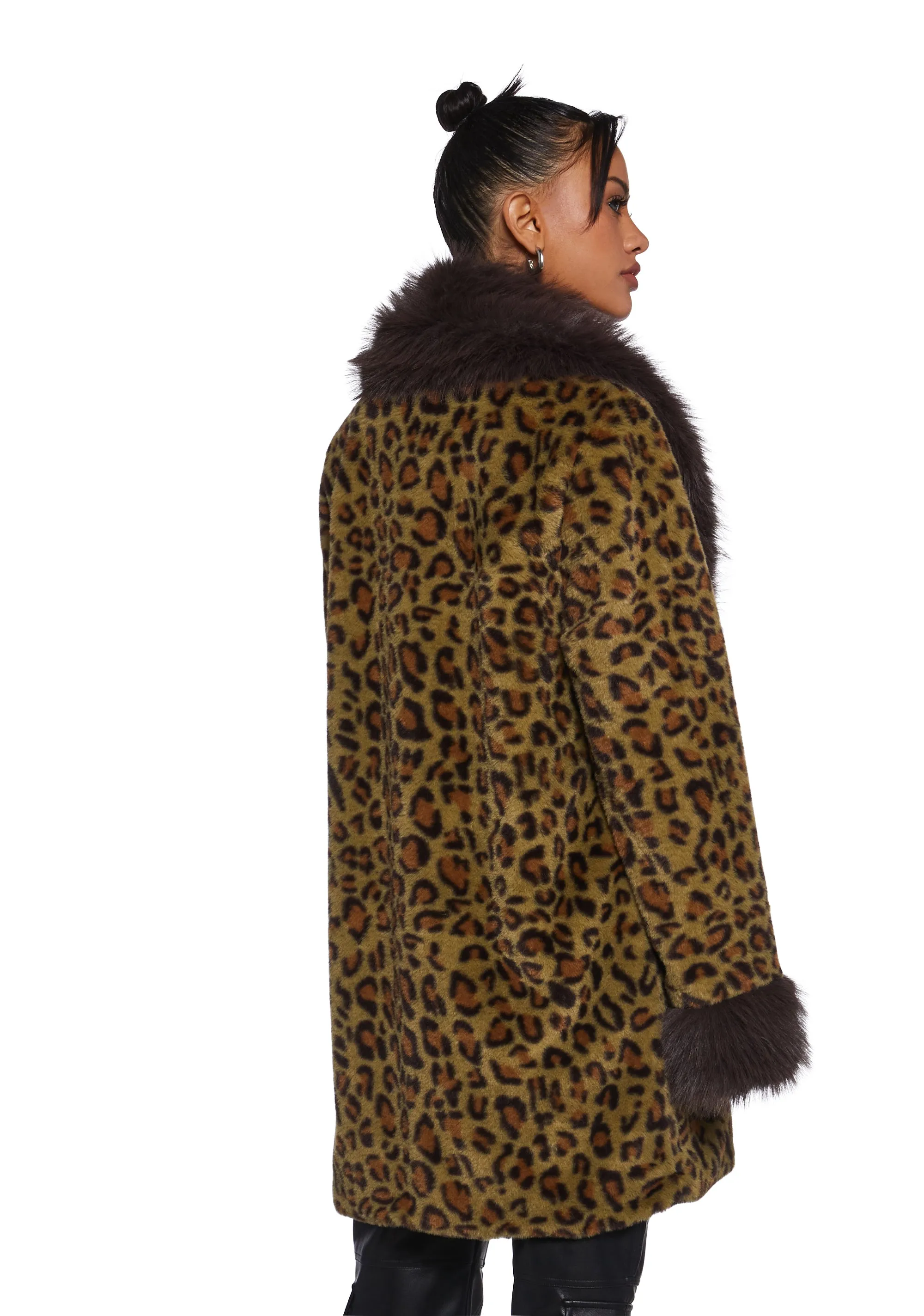 Wild Aura Faux Fur Coat sold by Dolls Kill product image thumbnail 5