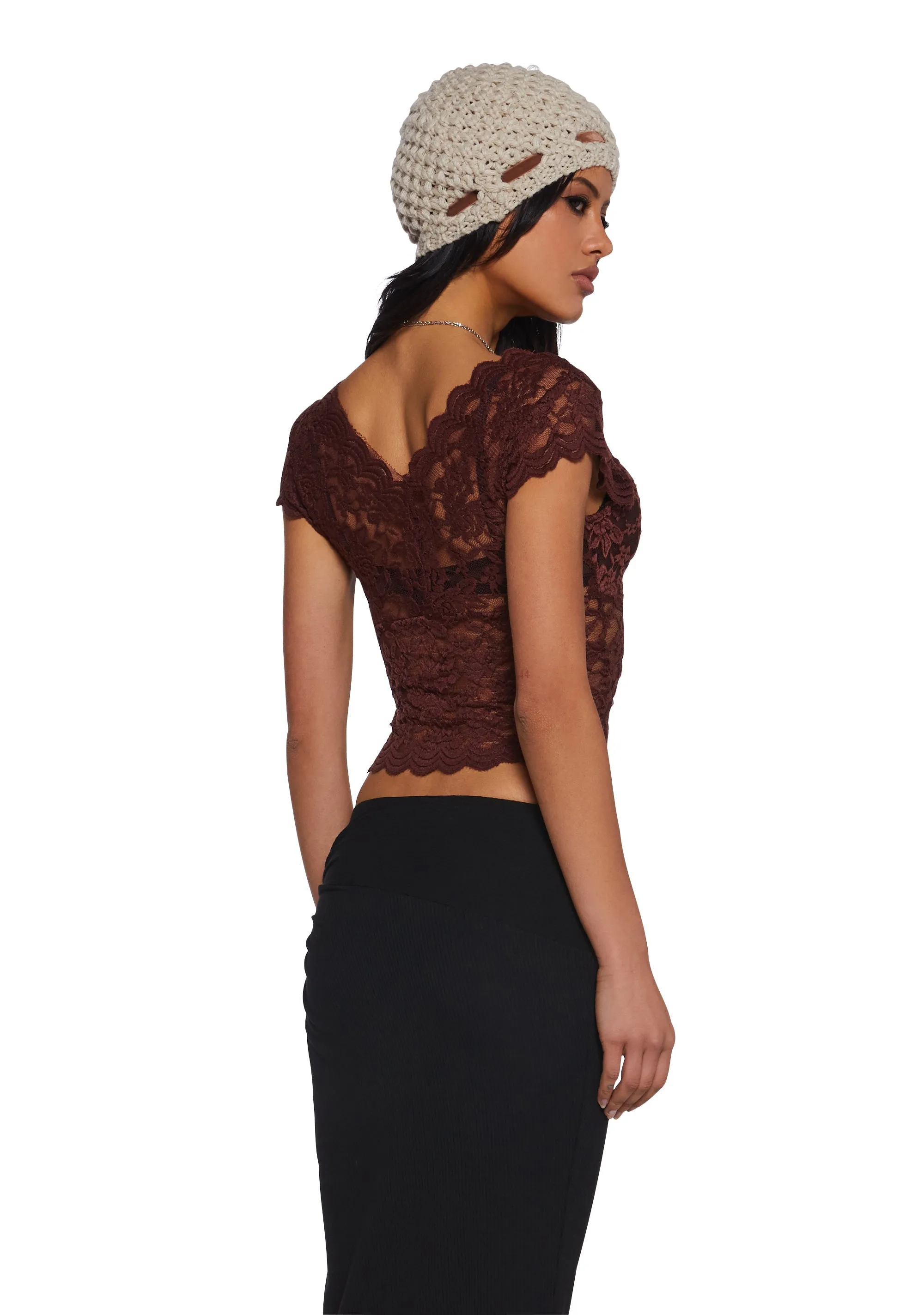 Envious Much Lace Top sold by Dolls Kill product image thumbnail 4