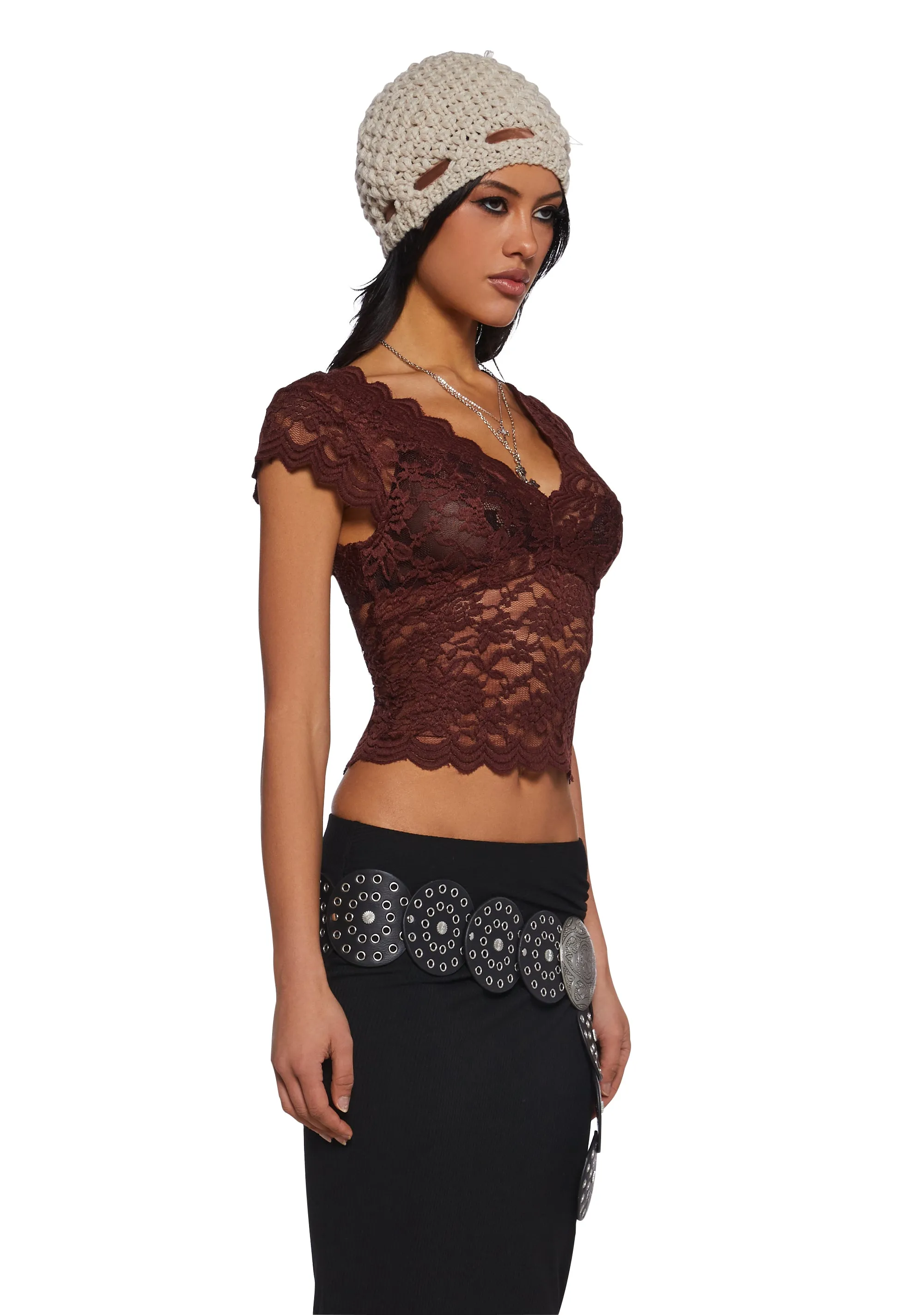 Envious Much Lace Top sold by Dolls Kill product image thumbnail 3