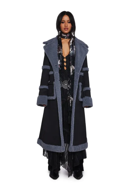 Whole Lotta Love Faux Suede Coat sold by Dolls Kill