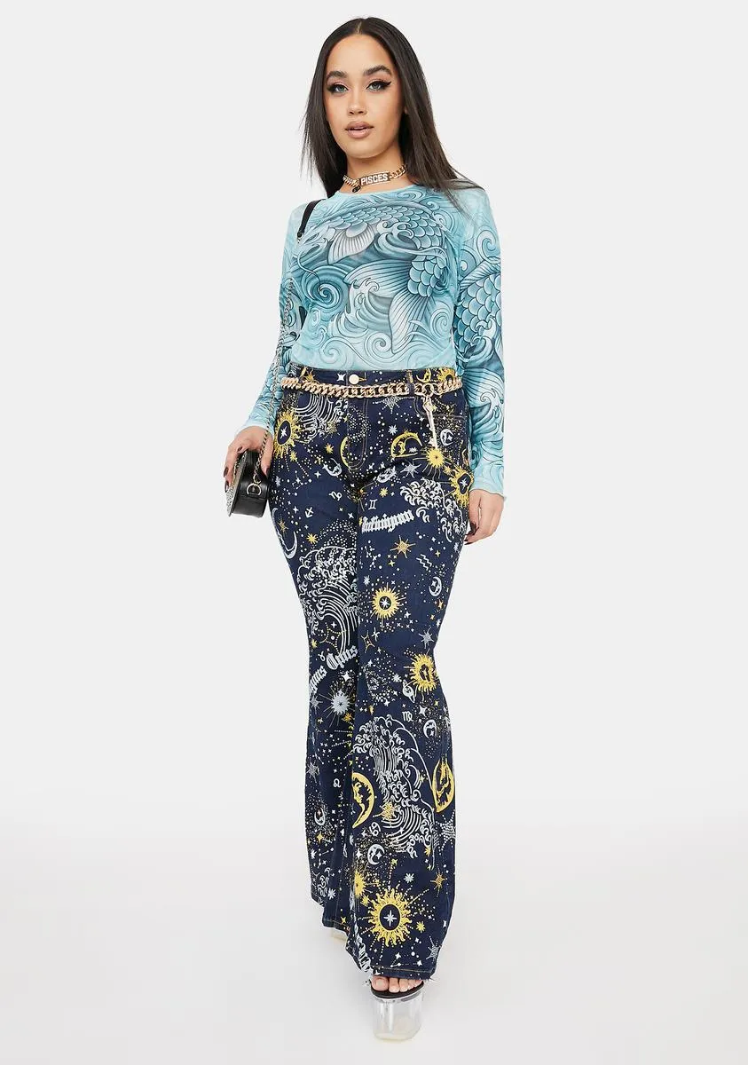 Plus Lost In Thought Crop Top sold by Dolls Kill product image thumbnail 3