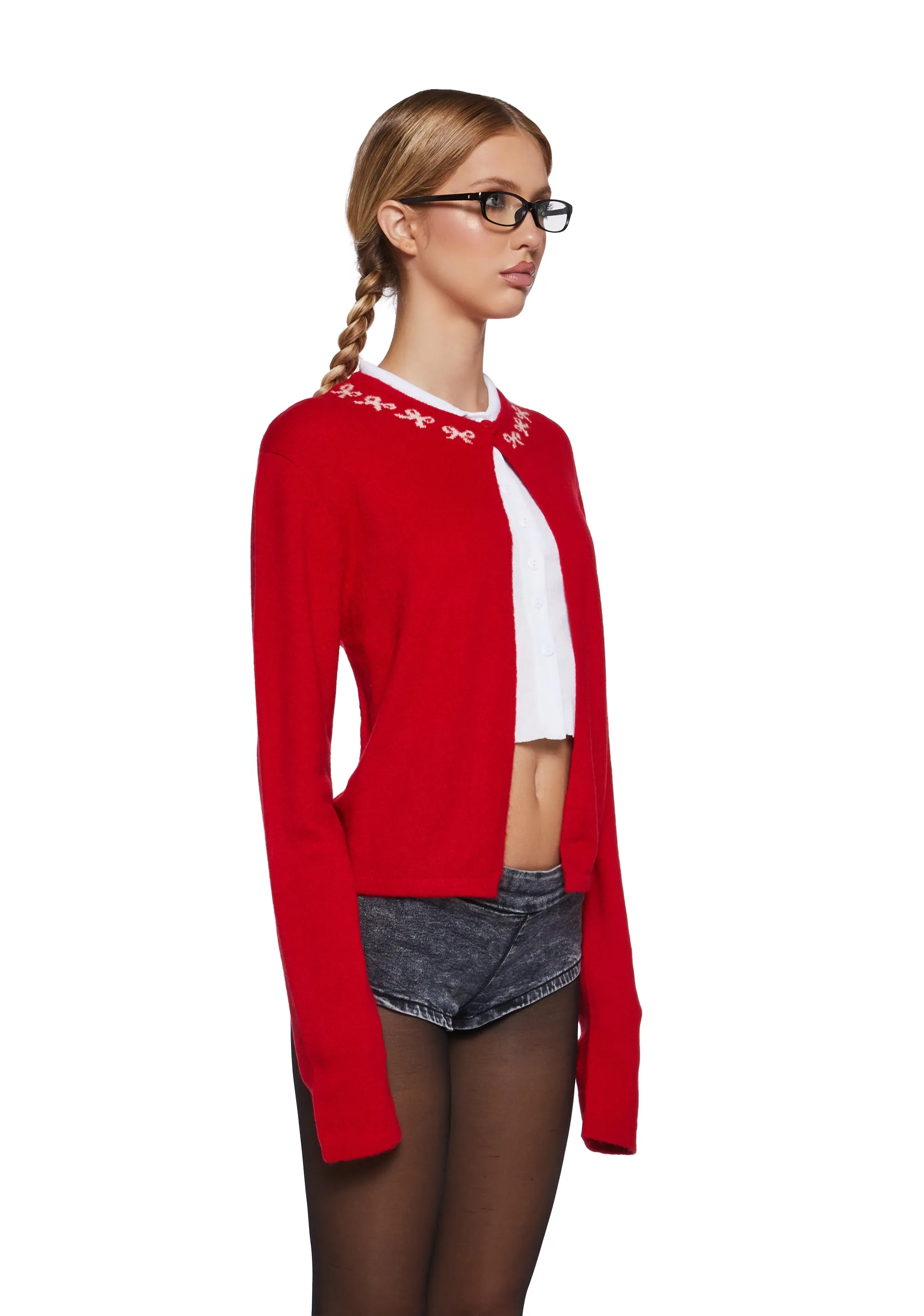 Wunara Knit Cardigan sold by Dolls Kill product image thumbnail 3