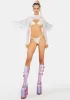 Angel Blinged Out Sheer Lingerie Set sold by Dolls Kill