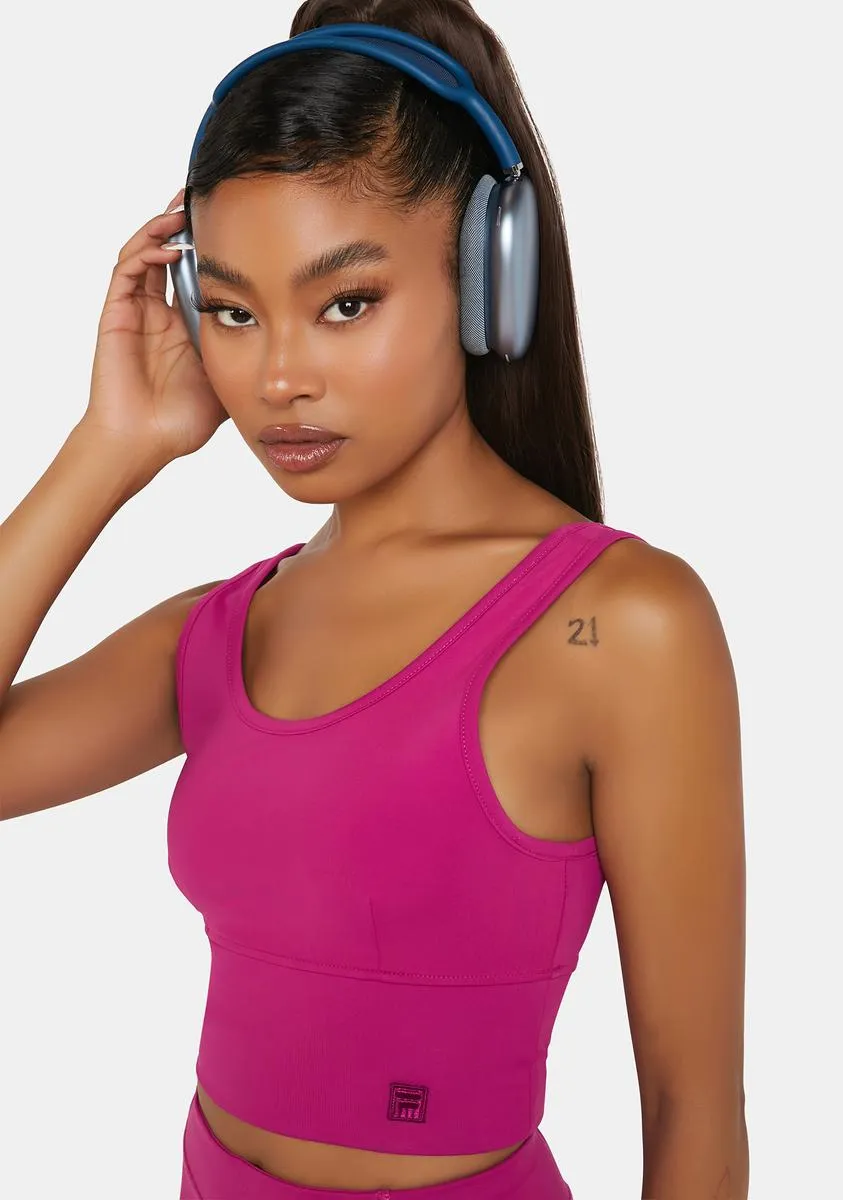 Festival Fuschia Kora Sports Bra sold by Dolls Kill product image thumbnail 2