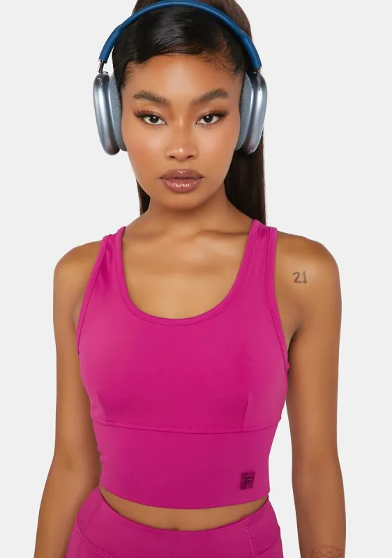 Festival Fuschia Kora Sports Bra sold by Dolls Kill