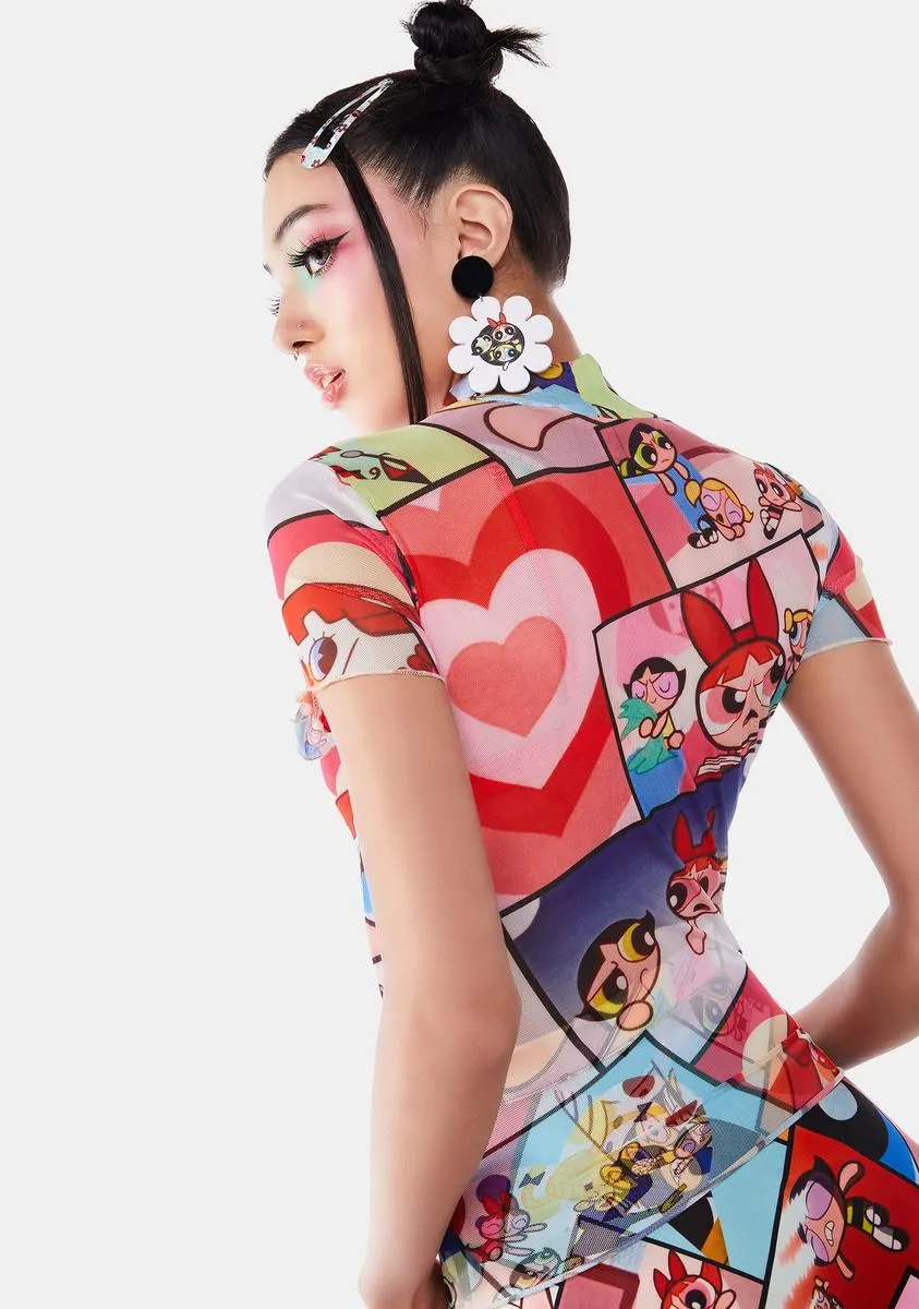 Power Of Three Crop Top sold by Dolls Kill product image thumbnail 4