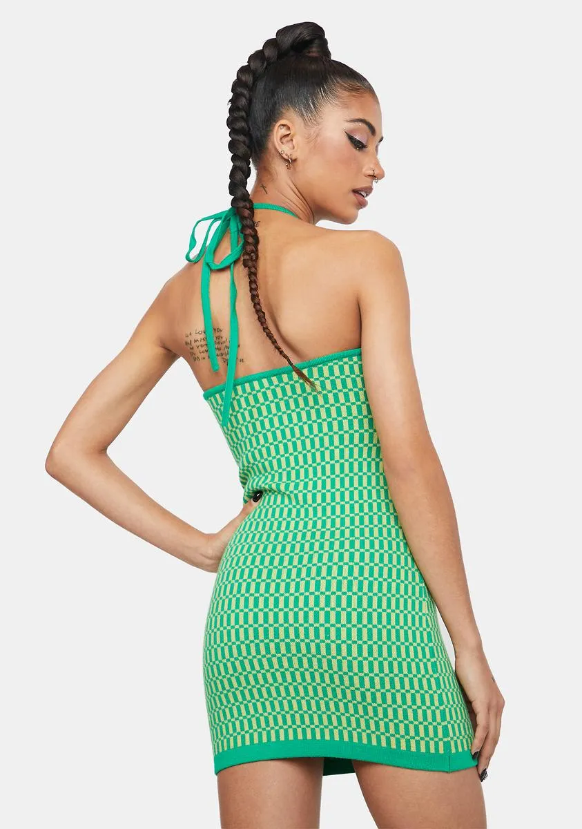 Julep Morning Social Knit Halter Dress sold by Dolls Kill product image thumbnail 4