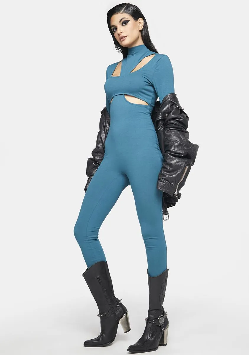 Make A Scene Cut-Out Jumpsuit sold by Dolls Kill product image thumbnail 2