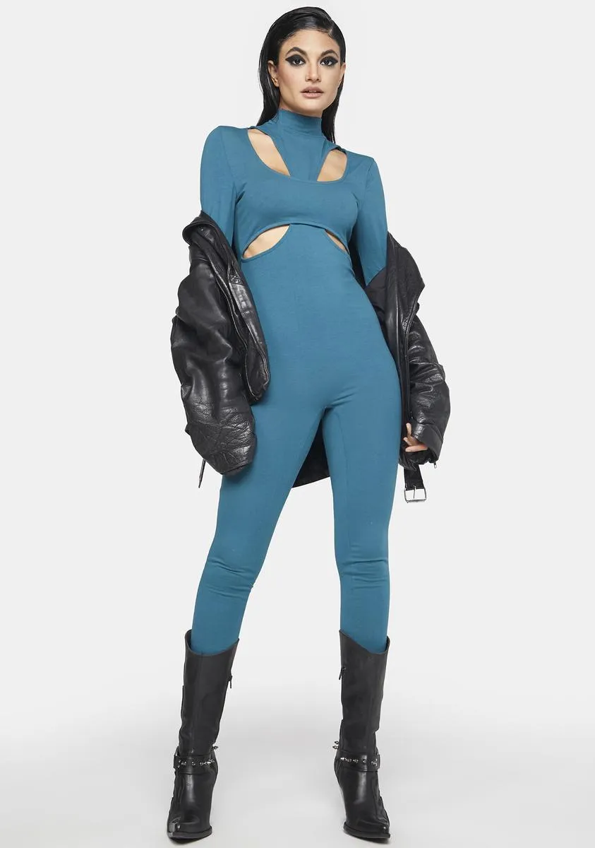 Make A Scene Cut-Out Jumpsuit sold by Dolls Kill product image thumbnail 3