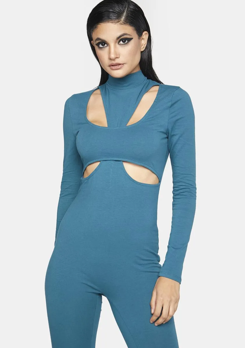 Make A Scene Cut-Out Jumpsuit sold by Dolls Kill