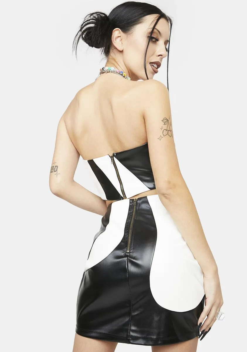 Same Wavelength Skirt Set sold by Dolls Kill product image thumbnail 4