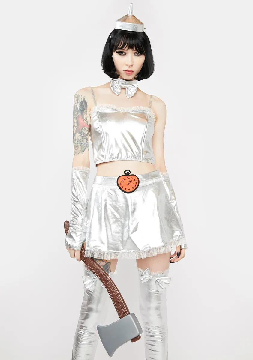 Have A Heart Tin Woman Costume sold by Dolls Kill