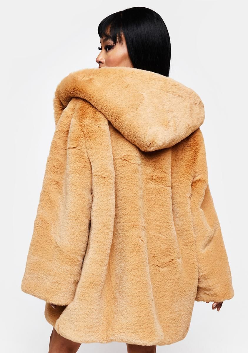 Lil Kim Luxury Super Faux Fur Coat sold by Dolls Kill product image thumbnail 4
