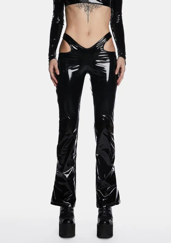 Warehouse Rumble Cut-Out Pants sold by Dolls Kill
