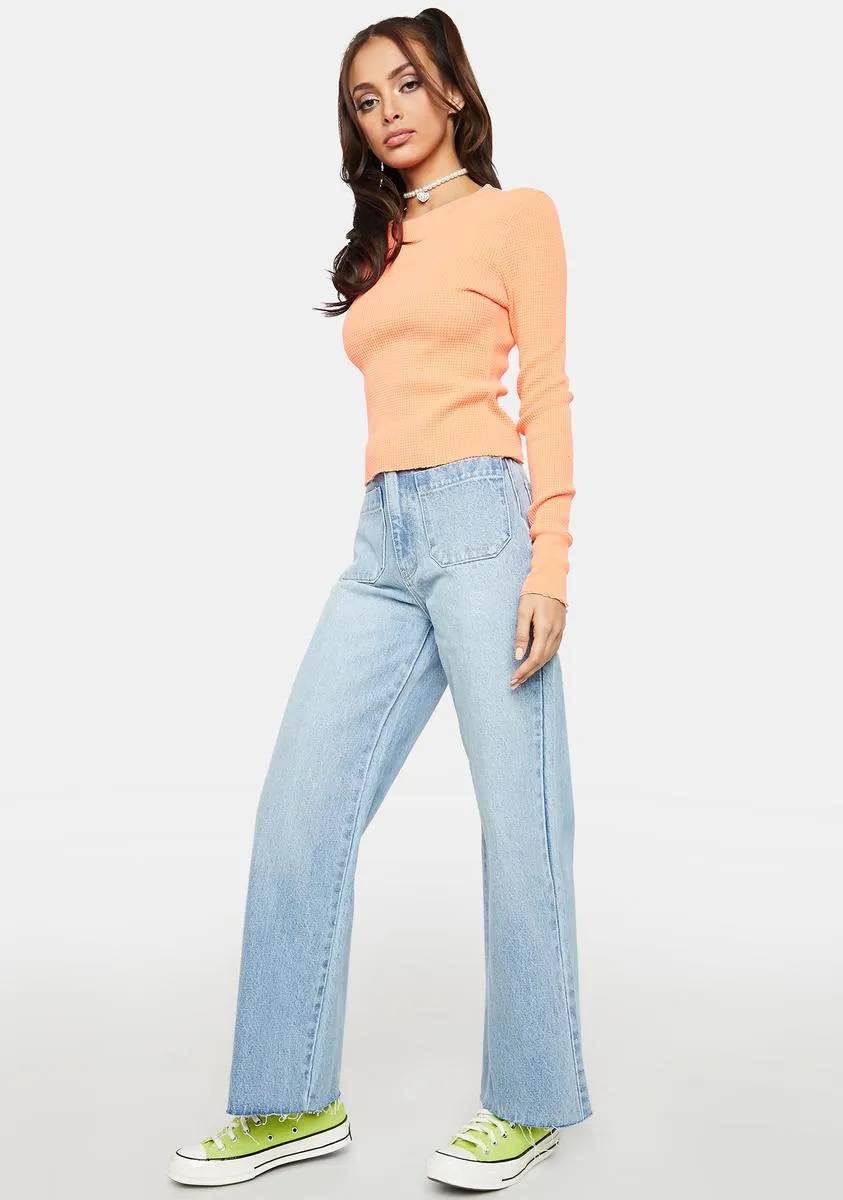 City Bleach Sailor Jeans sold by Dolls Kill product image thumbnail 2