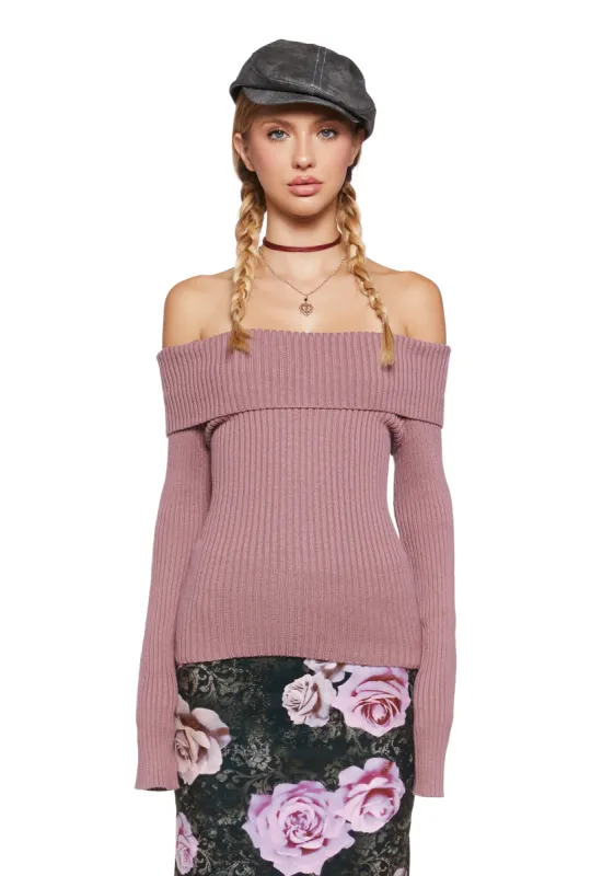 Never Ever Sweater Top sold by Dolls Kill