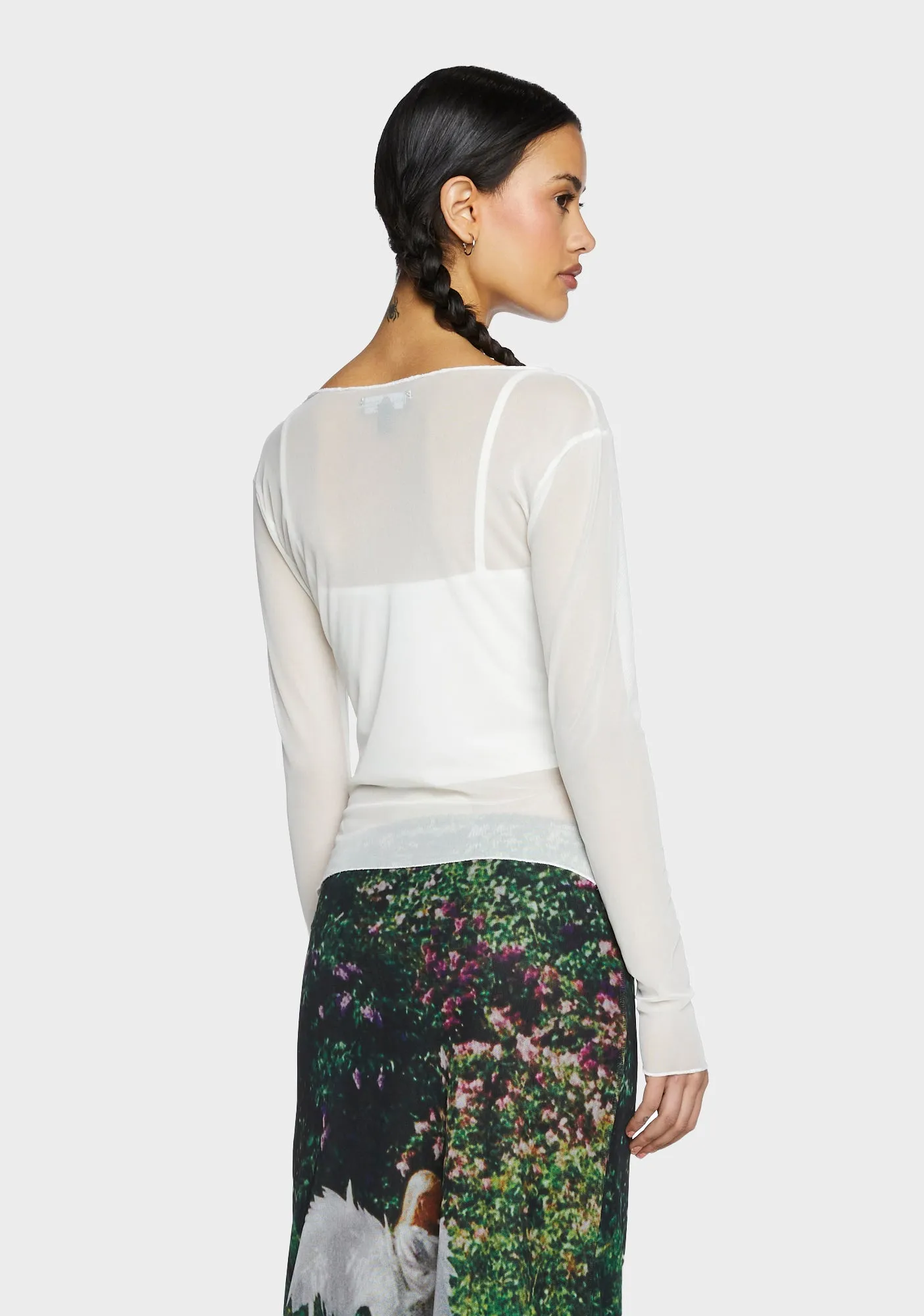 Mesh Layered Top sold by Dolls Kill product image thumbnail 4