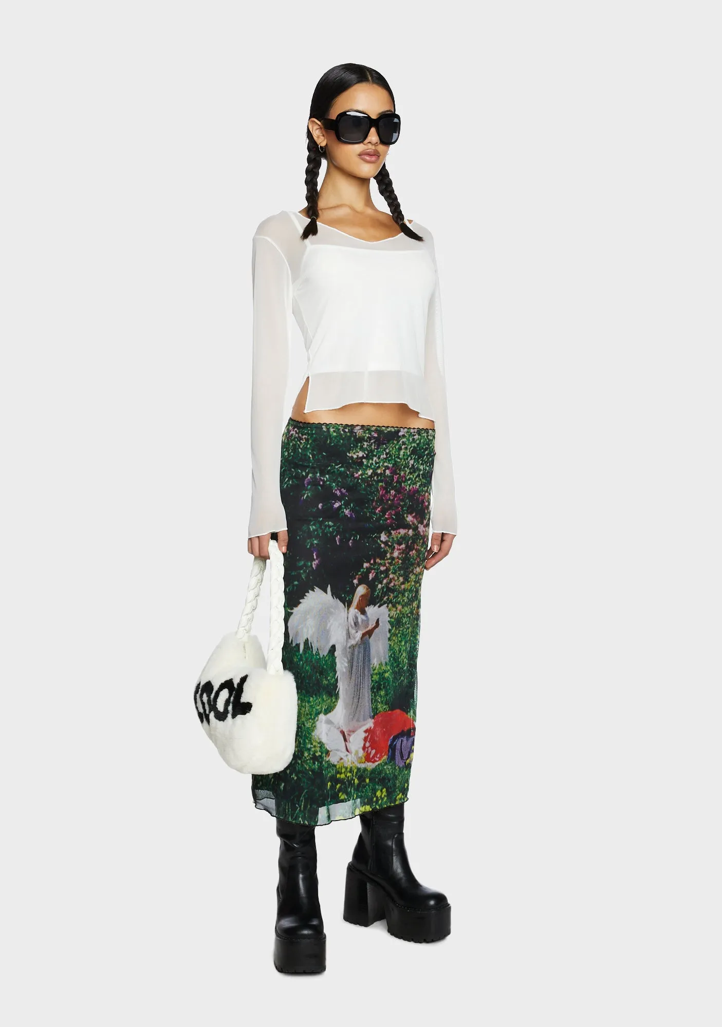 Mesh Layered Top sold by Dolls Kill product image thumbnail 5