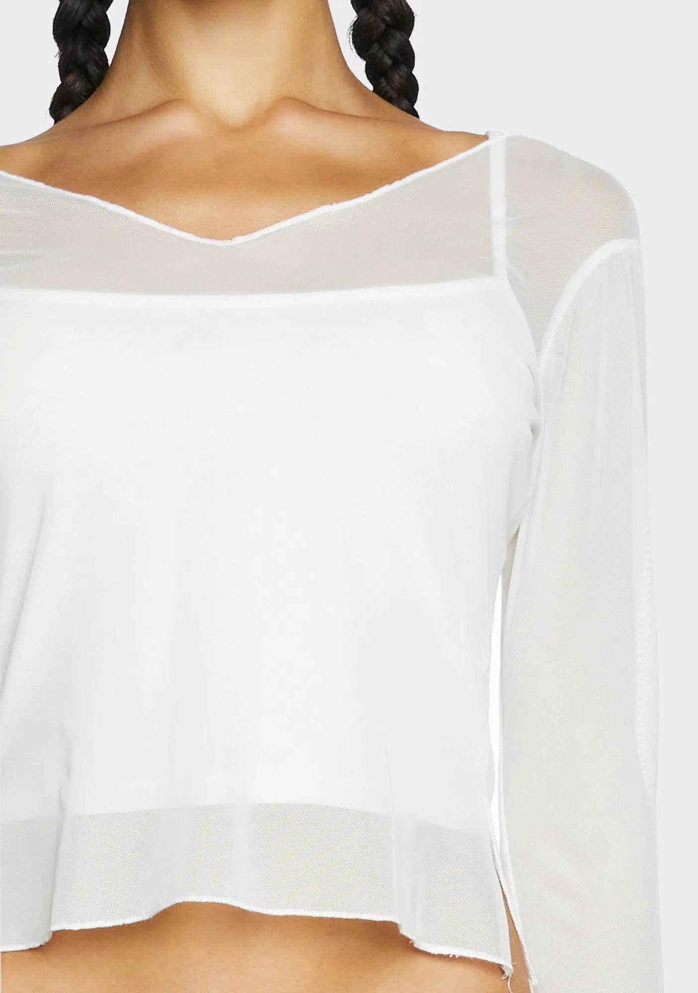 Mesh Layered Top sold by Dolls Kill product image thumbnail 2