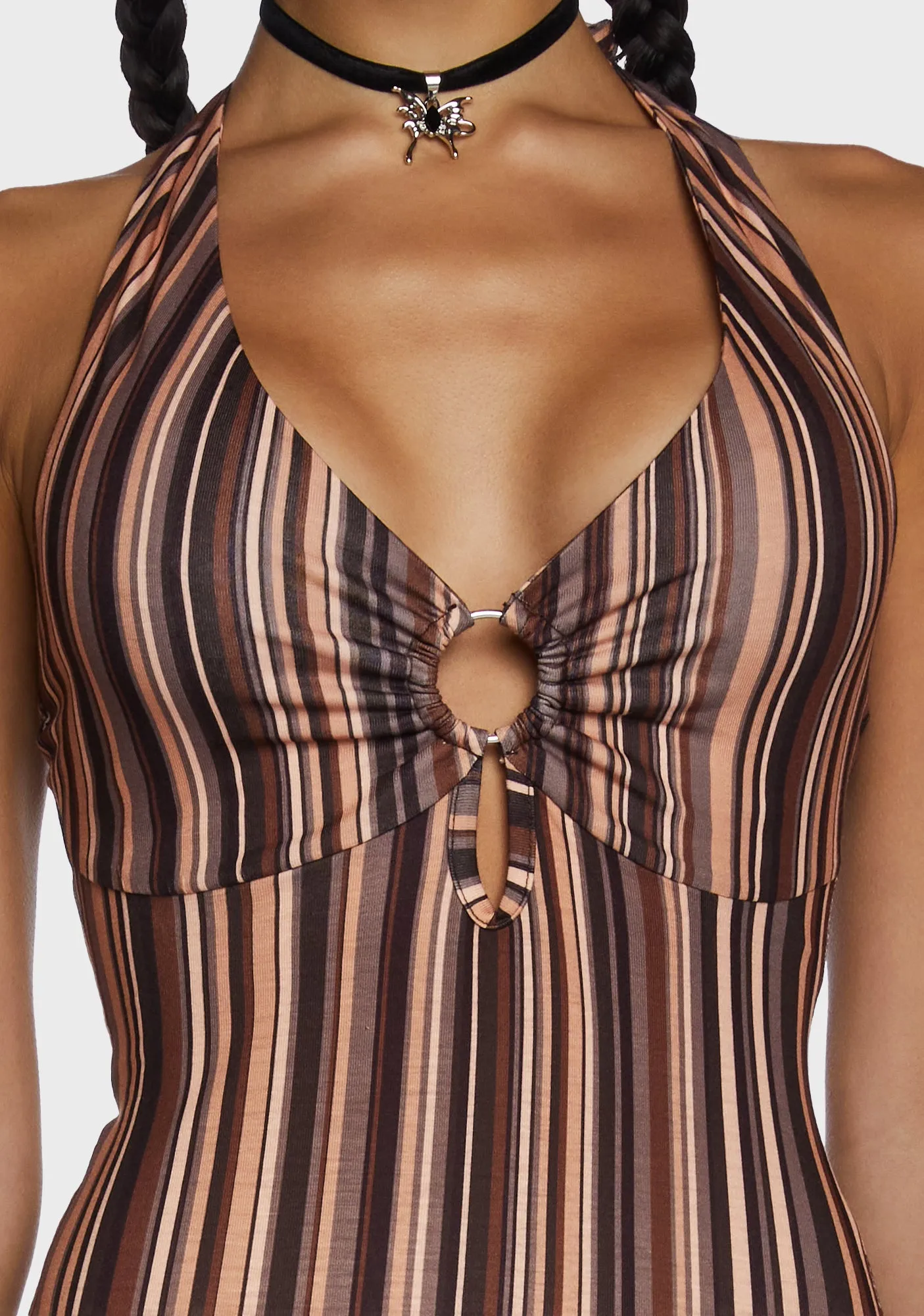 Y2K Halter Mini Dress sold by Dolls Kill product image thumbnail 2