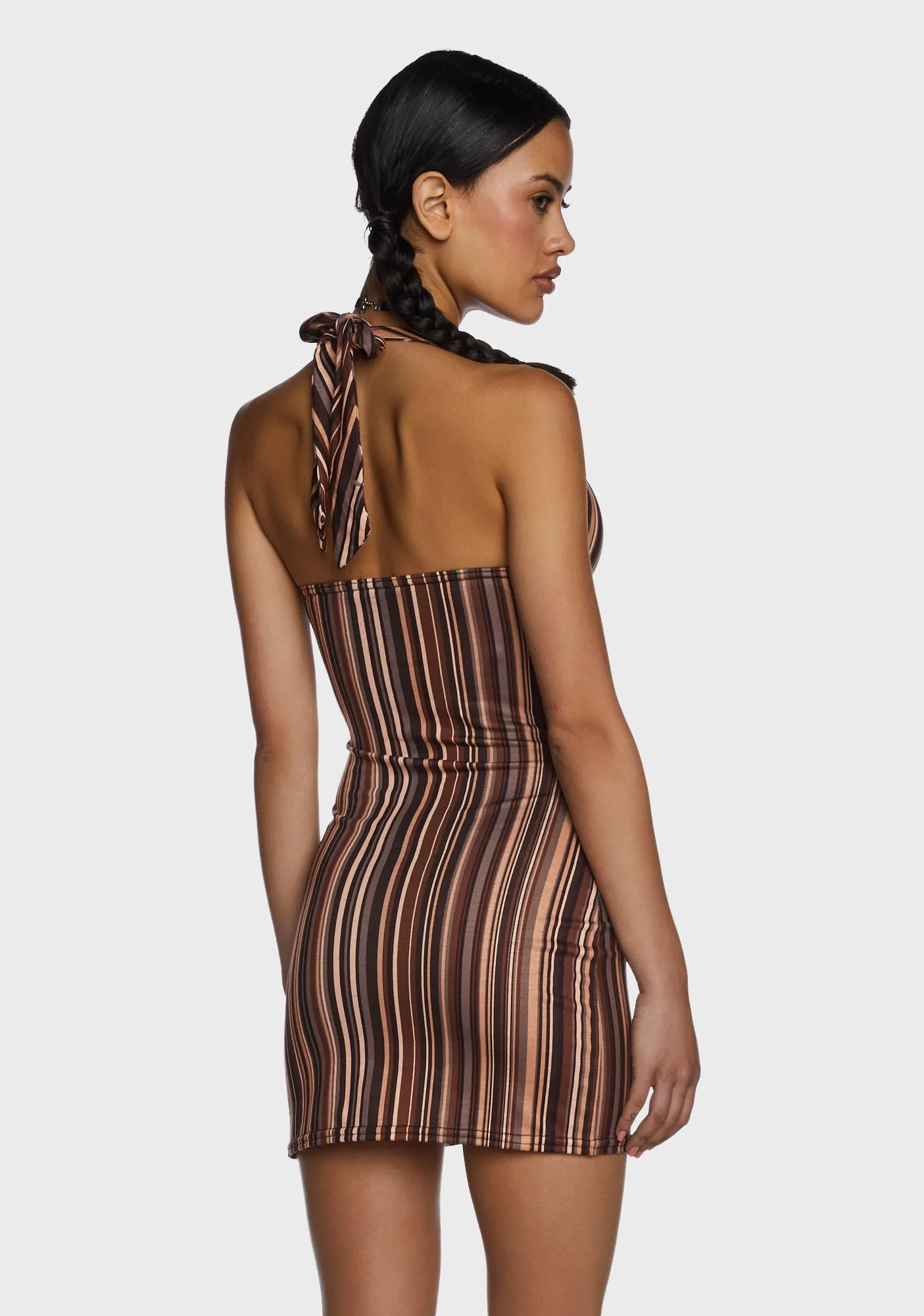 Y2K Halter Mini Dress sold by Dolls Kill product image thumbnail 4