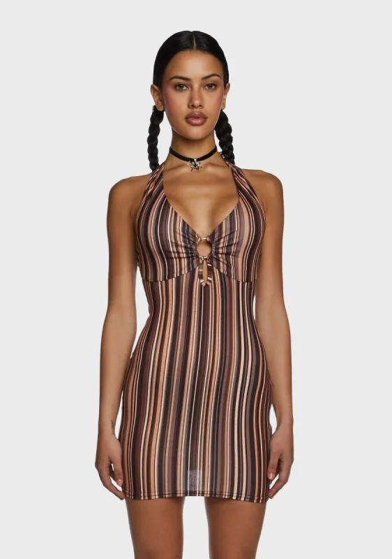 Y2K Halter Mini Dress made by Daisy