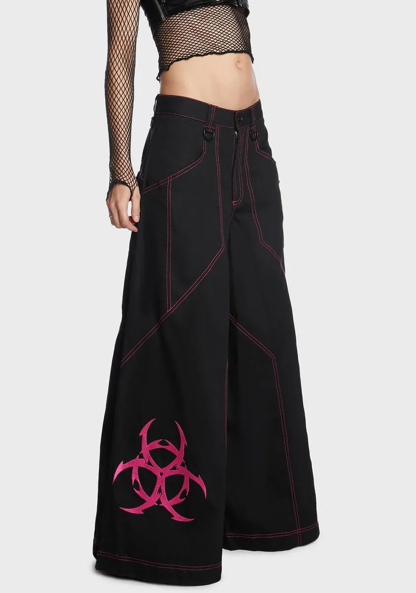 Cyber Apocalypse Wide Leg Pants sold by Dolls Kill product image thumbnail 4
