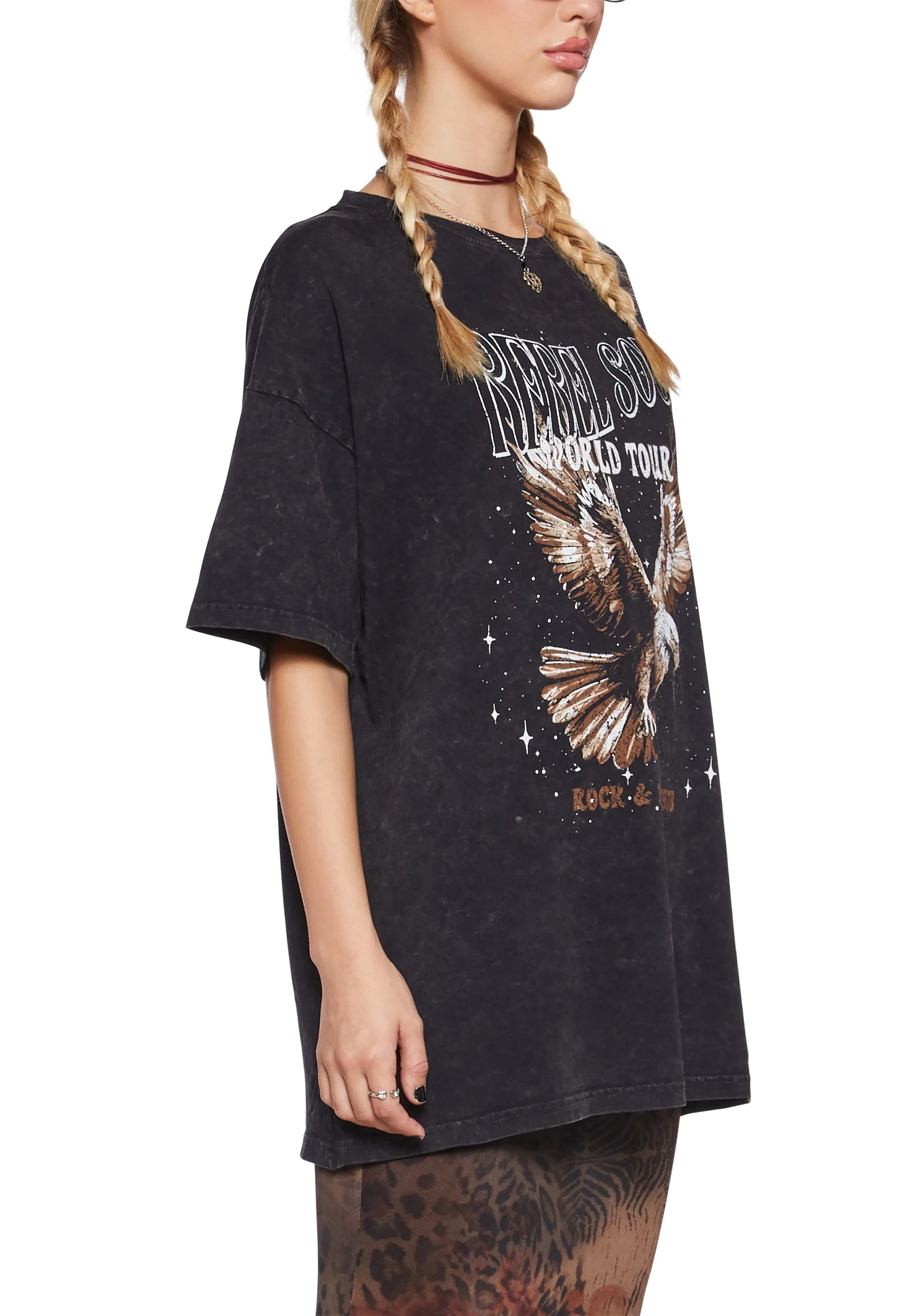 Rebellious Soul Graphic Tee sold by Dolls Kill product image thumbnail 5