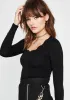 Ex-tra Cray Crop Top sold by Dolls Kill