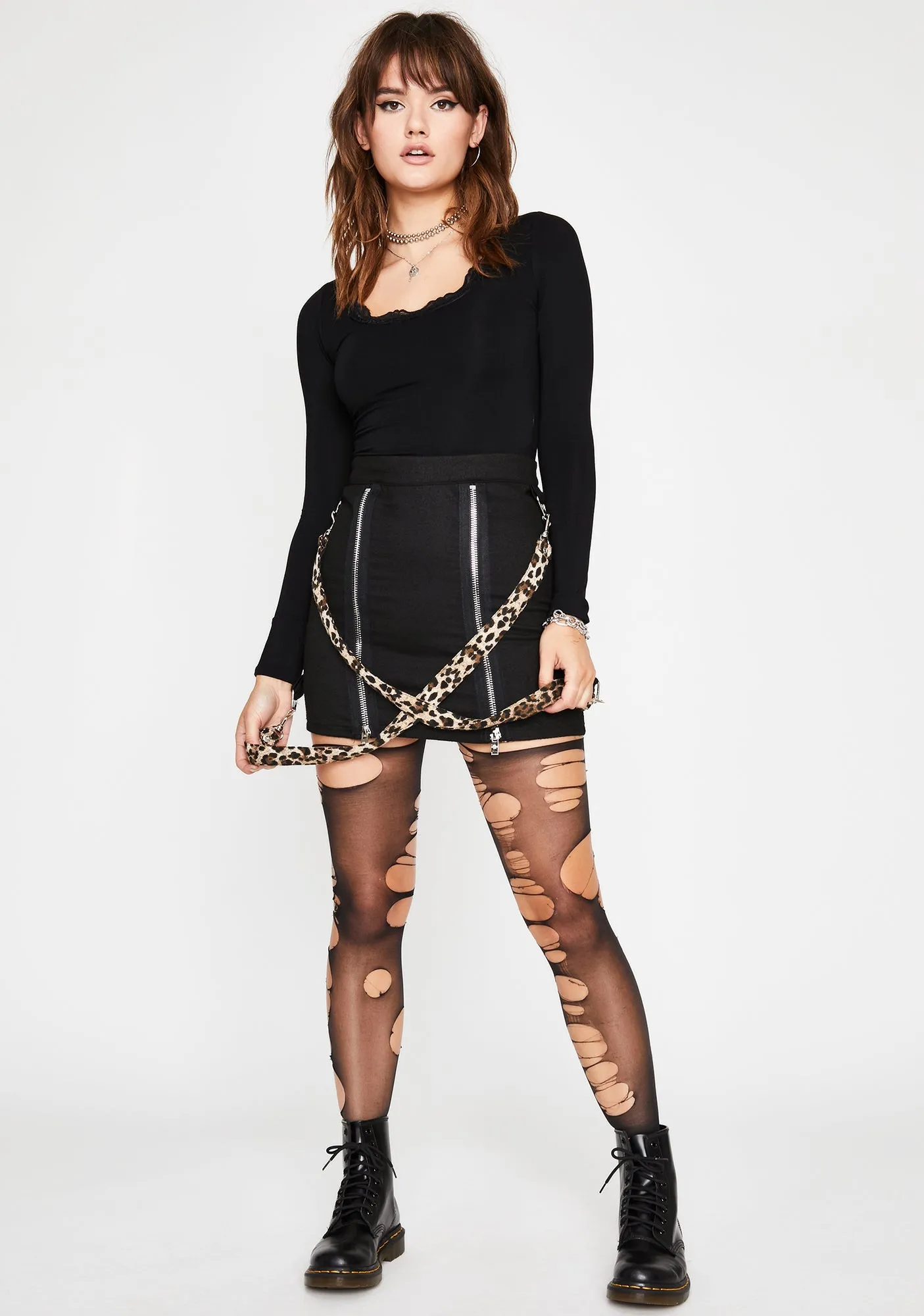 Ex-tra Cray Crop Top sold by Dolls Kill product image thumbnail 3