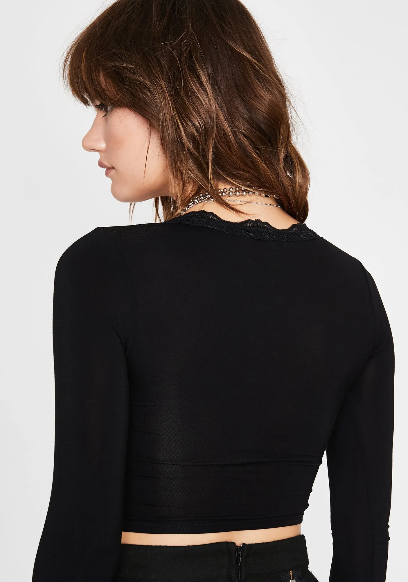 Ex-tra Cray Crop Top sold by Dolls Kill product image thumbnail 4