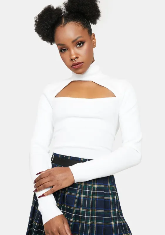 Heavenly Hate To Love Ya Crop Top sold by Dolls Kill