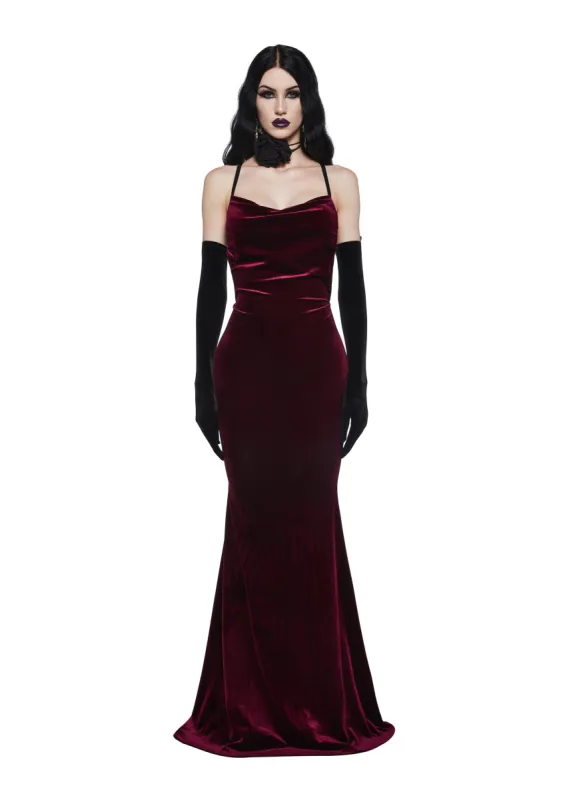At Your Alter Maxi Dress sold by Dolls Kill