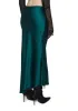 Tragically Divine Satin Midi Skirt sold by Dolls Kill
