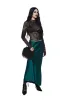 Tragically Divine Satin Midi Skirt sold by Dolls Kill