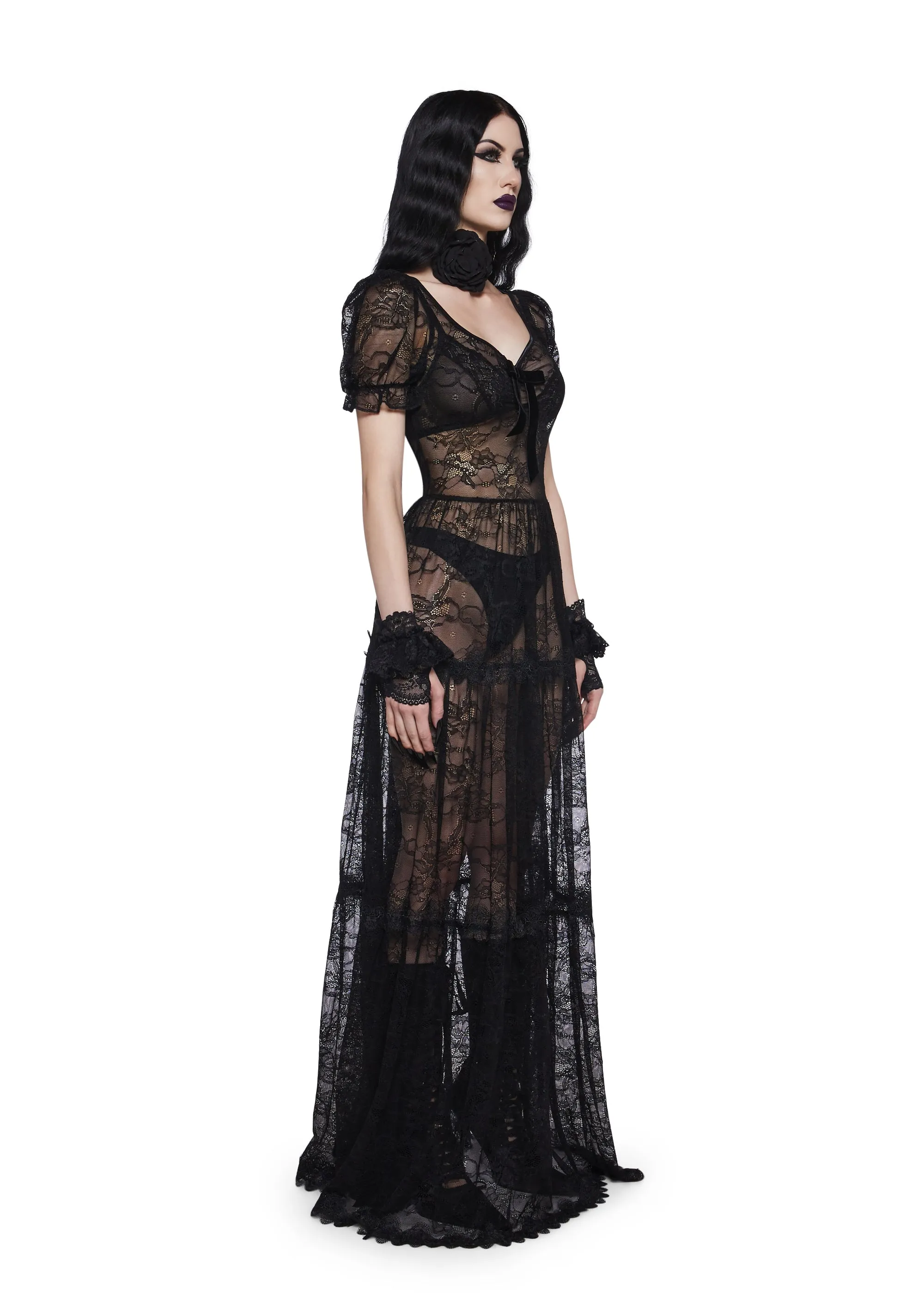 Beautiful Apparition Maxi Dress sold by Dolls Kill product image thumbnail 5